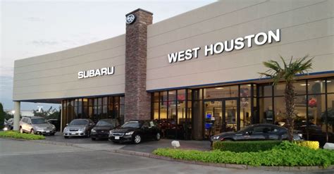 Subaru west houston - Our service team is staffed with certified technicians that can quickly, efficiently, and thoroughly perform routine and more serious maintenances on your vehicle. Schedule your appointment online or by calling (888) 391-6818. West Houston Subaru. 17109 Katy Fwy. Houston, TX 77094. 